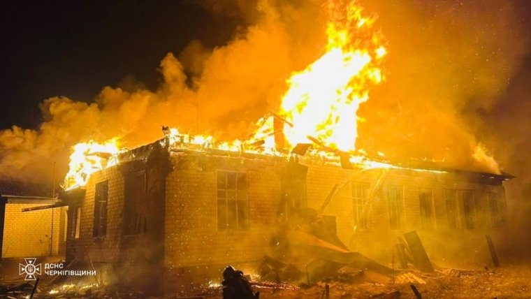 Пожежа на Чернігівщині