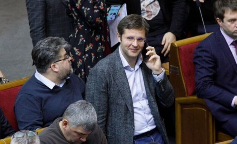 Андрій Холодов у залі Верховної Ради