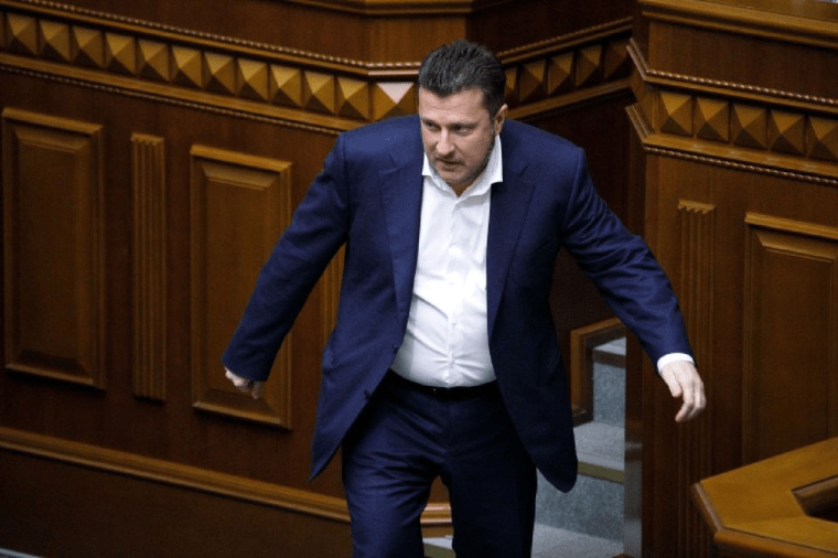 Антон Яценко під час засідання Верховної Ради, 2019 р. / УНІАН
