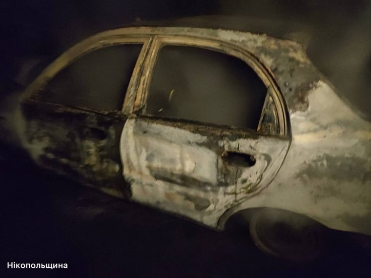 Згоріле авто