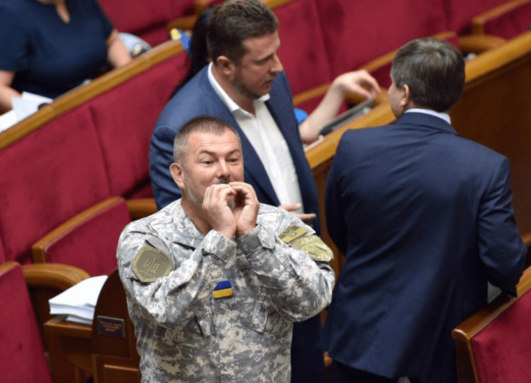 Юрій Береза під час засідання Верховної Ради, 2017 р. / УНІАН