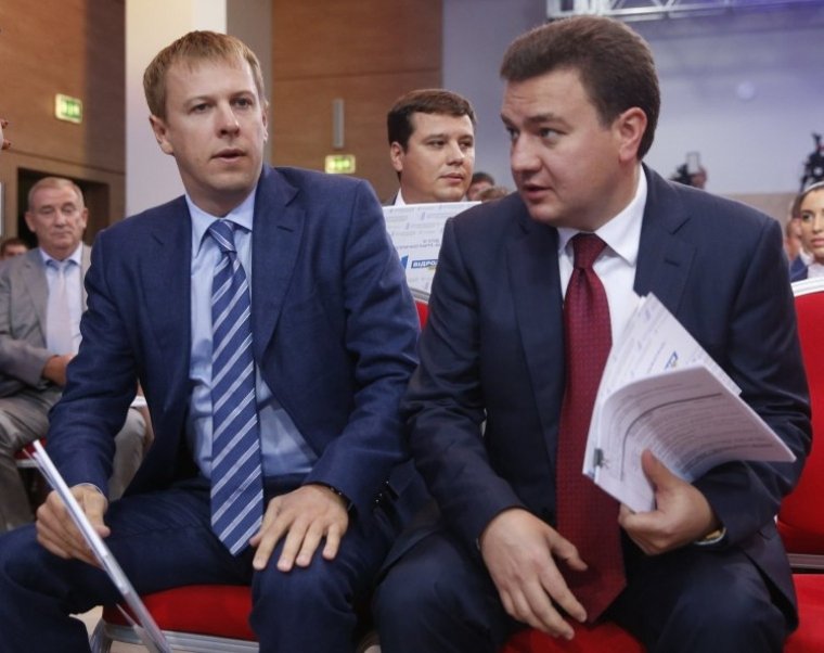 Віталій Хомутиннік та Віктор Бондар, співголова "Відродження"/УНІАН