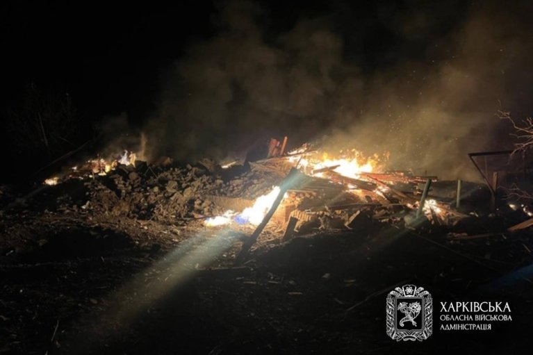 Село на Харьковщине атаковали 6 "шахедов": есть погибшие, разрушены дома (ФОТО)