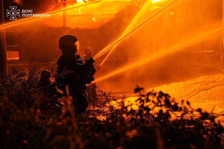 Ворог вдарив по підприємству на Полтавщині