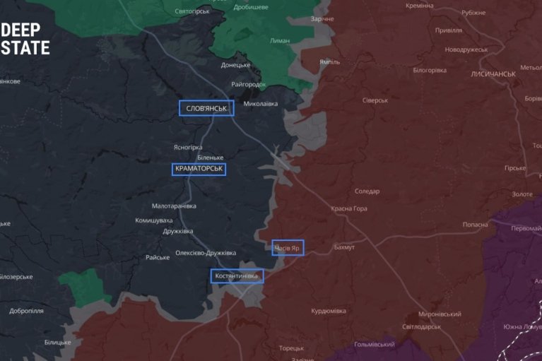 РФ готовится к Славянско-Краматорской кампании, — DeepState