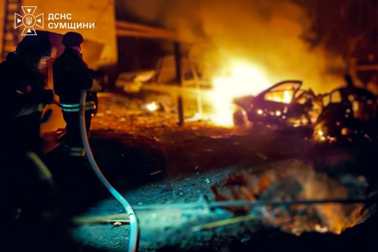 Росіяни атакували Путивльську громаду на Сумщині: постраждали інфраструктура та транспорт (ФОТО)