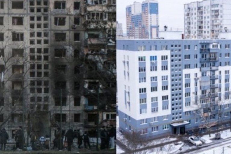 На відновлення житла киян місто цього року виділило 574 млн грн, — Кличко розповів, скільки будинків відновлюється
