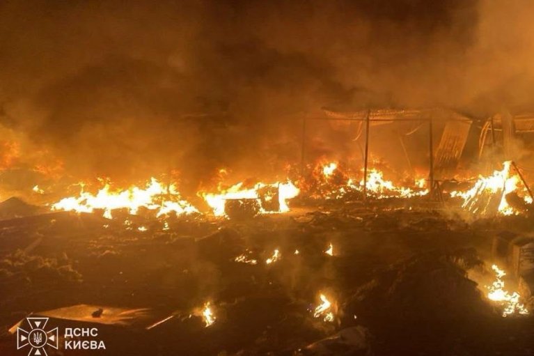 Вночі росіяни вдарили по Києву балістикою: шестеро поранених (ФОТО)