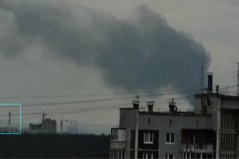 У російській Пермі неподалік НПЗ спалахнула пожежа після атаки дронів