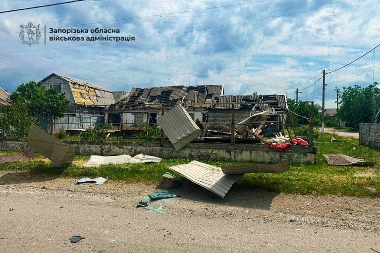 Вражеская атака на Запорожье: первые подробности (ФОТО)