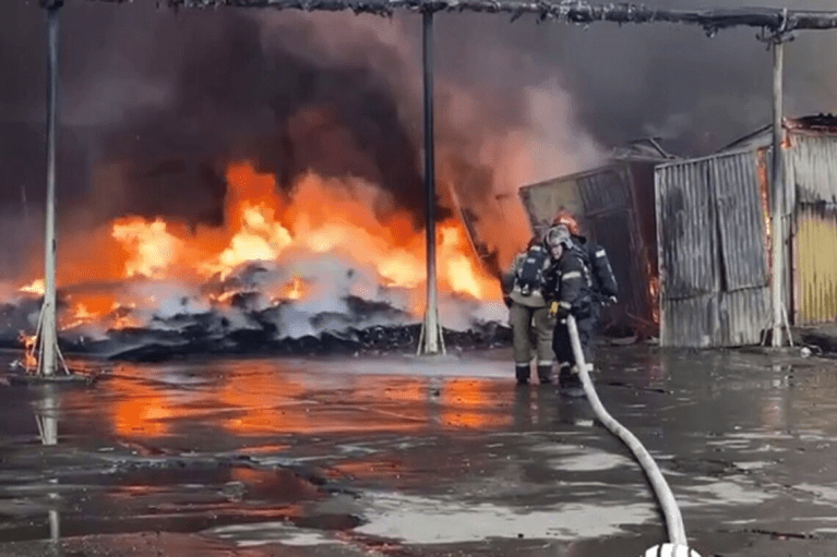 На Московии гремит "бавовна" (ВИДЕО)