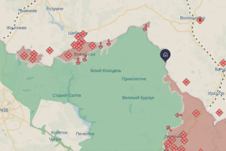 Російські окупанти намагаються розширити зону активних бойових дій на Харківщині (ВІДЕО)