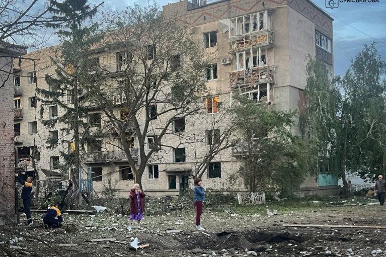 Минулої доби на Сумщині загинуло двоє людей. Є поранені та значні руйнування
