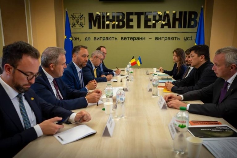 Бельгія частково профінансує цифровізацію ветеранських послуг