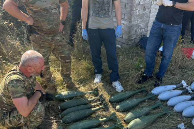 В Запорожье офицер наладил сбыт боеприпасов со своей воинской части (ВИДЕО)