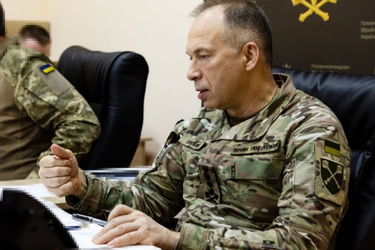 В мае Украина уволила 100 квадратных километров, — Сырский