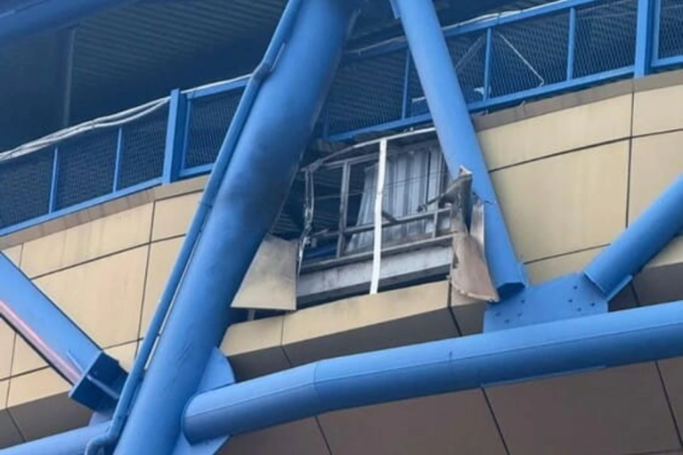 В Харькове россияне попали в стадион "Металлист"