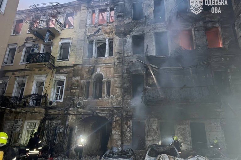 Ночной воздушный удар Россия сконцентрировала в Одесской области, выпустив несколько типов ракет и более 200 дронов