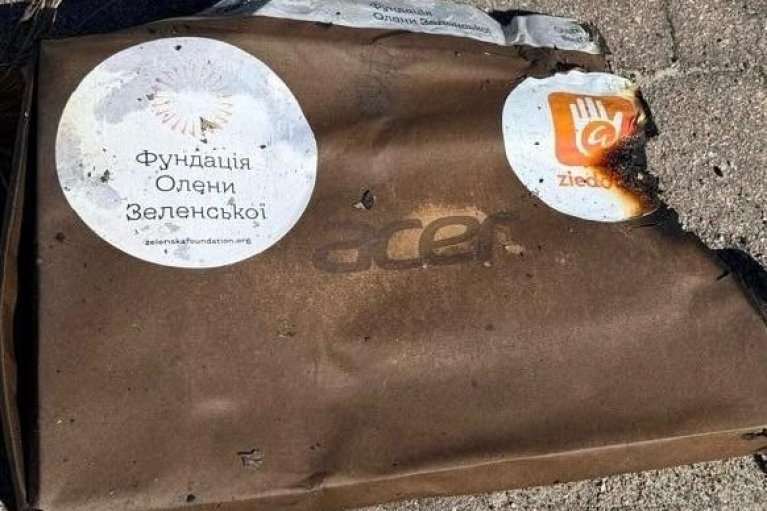 Уничтожен склад гуманитарного фонда первой леди Елены Зеленской (ФОТО)