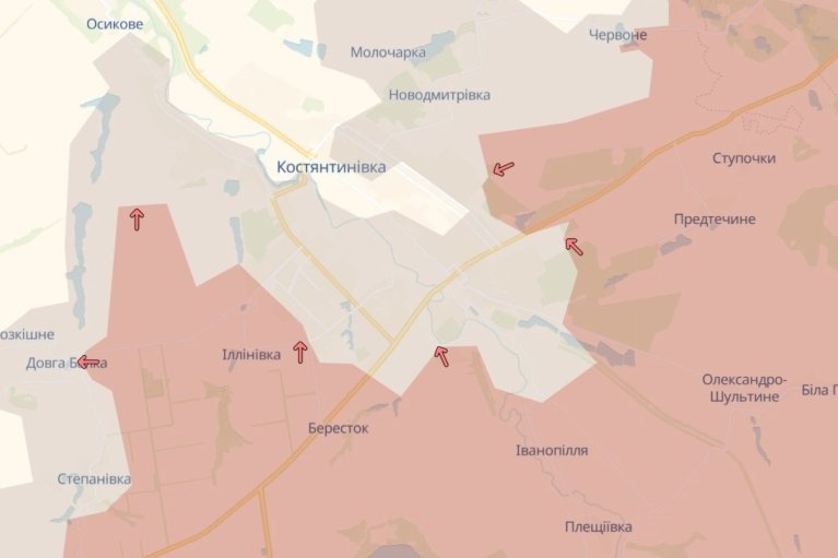 Армія РФ просунулася у двох областях України, — DeepState