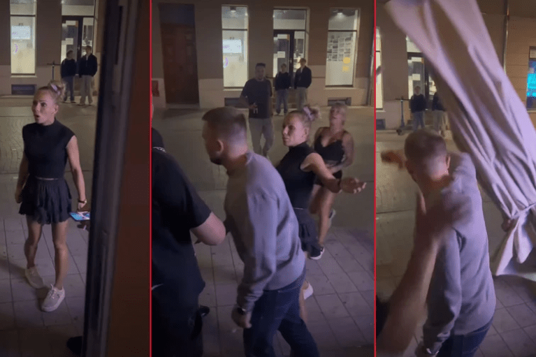В Познани задержали двух женщин, которые накануне напали на украинцев (ВИДЕО)