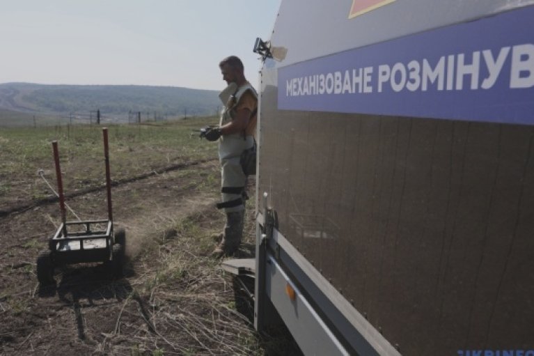 Международная помощь в разминировании Украины масштабируется: ожидается в этом году 205 млн евро