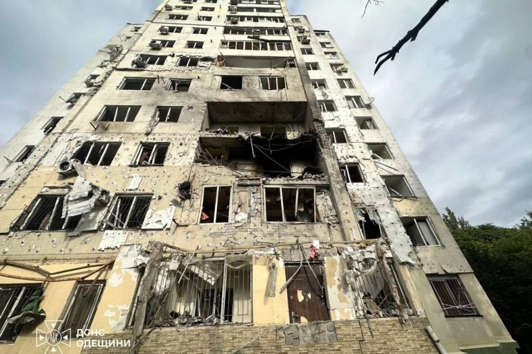 В Одесской области в результате атаки ранено более 20 человек, среди них есть дети