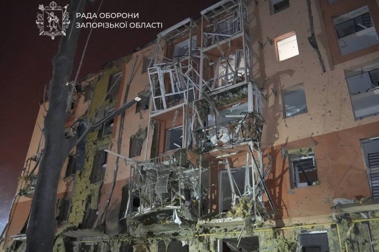 Наслідки нічної повітряної атаки на Україну: що відомо