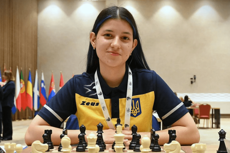 15-річна українка стала чемпіонкою Європи із шахів