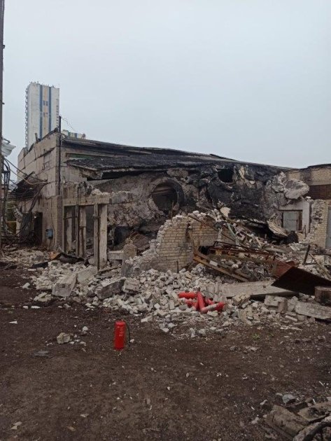 Фото після руйнувань