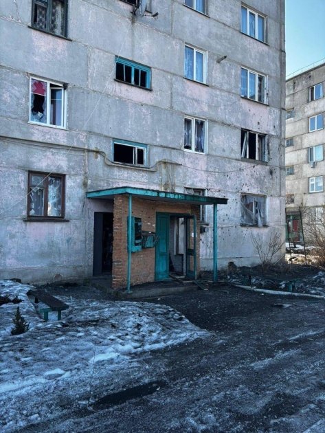 Пошкоджений будинок