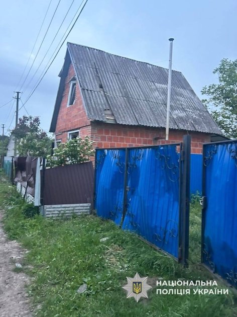 Последствия обстрела Черниговщины