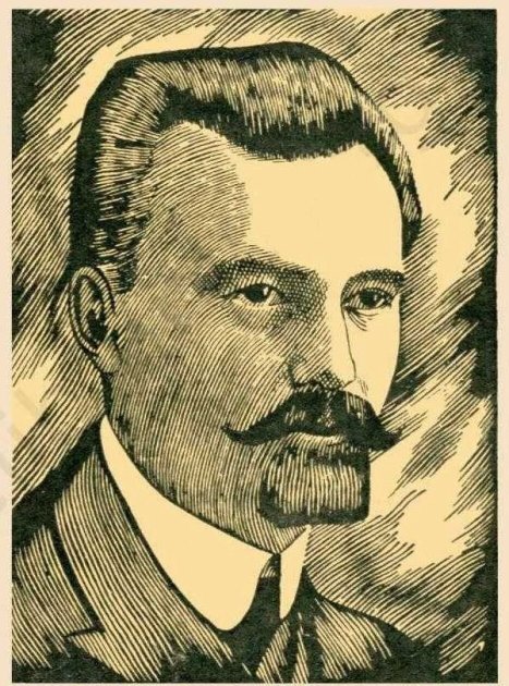 Владимир Винниченко, изображение из изданной в УССР в 1930 году книги Олексы Парадиского "Владимир Винниченко"