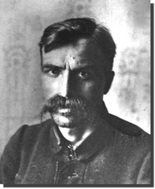Заарештований Андрій Гулий-Гуленко в 1922 р.