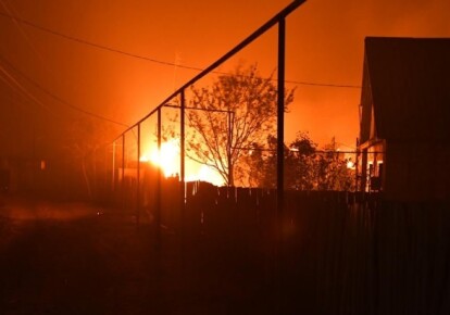 Пожежа на Луганщині