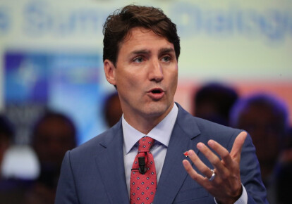 Прем'єр Канади Джастін Трюдо виступив із заявою проти повернення Росії в G7. Фото: EPA/UPG