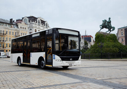 Автобус ЗАЗ А10 проходити сертифікацію Євро- 6 та експортуватіметься до Європи