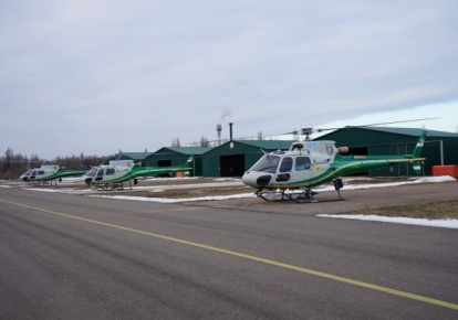 Отдельная Одесская авиационная эскадрилья получила три современных французских вертолета