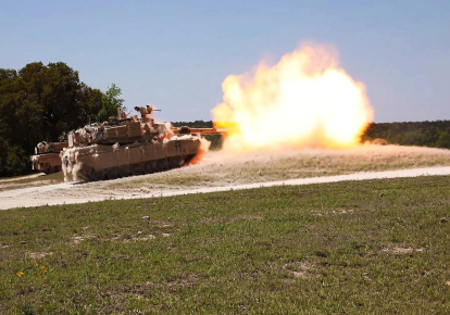 Танки М1 Abrams / Sgt. Melissa N. Lessard/U.S. Army