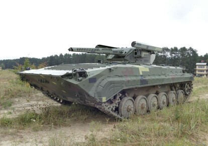Боевая машина пехоты БМП-1 с установленным боевым модулем "Воля-Д" / facebook.com/DylanMalyasov