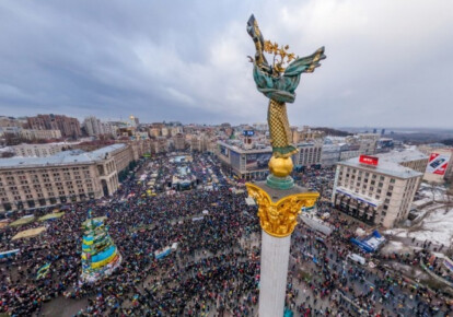 Украина отмечает День достоинства и свободы. Фото: airpano.com