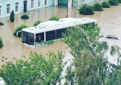 Наводнение в Керчи. Июнь 2021 года