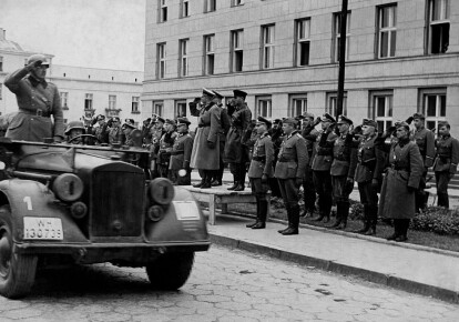 Спільний радянсько-німецький парад у Бресті. Фото: Getty Images