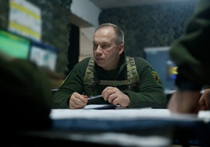 Главнокомандующий ВС Украины генерал-полковник Александр Сырский