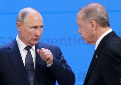 Реджеп Тайип Эрдоган и Владимир Путин по телефону обсудили ситуацию в сирийской провинции Идлиб. Фото: Getty Images