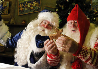 Дед Мороз и Санта Клаус / из открытых источников