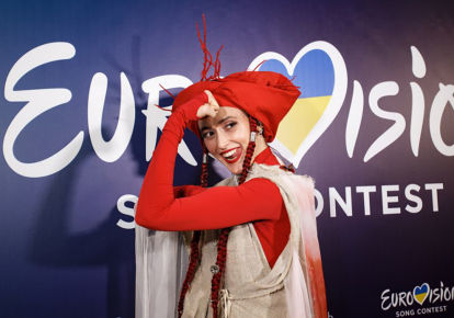 Алина Паш во время финала нацотбора на Евровидение-2022