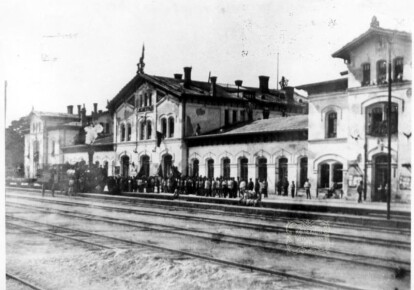 1920-й. На станцию Елисаветград прибыл поезд "Октябрьская революция"