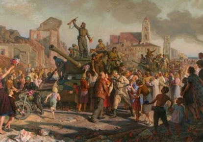"Минск 3 июля 1944 года", Валентин Волков