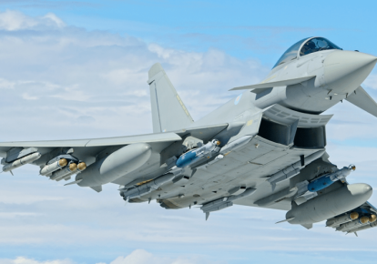 Британский самолет-истребитель Typhoon